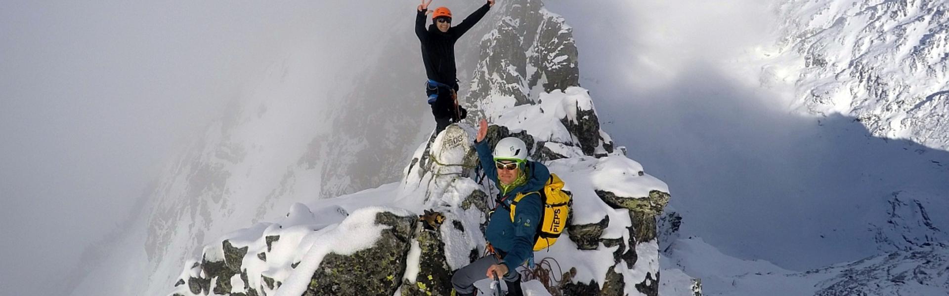 Żabi Mnich, mountaineering