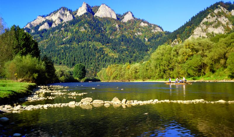 The Pieniny. View of the Three Crowns