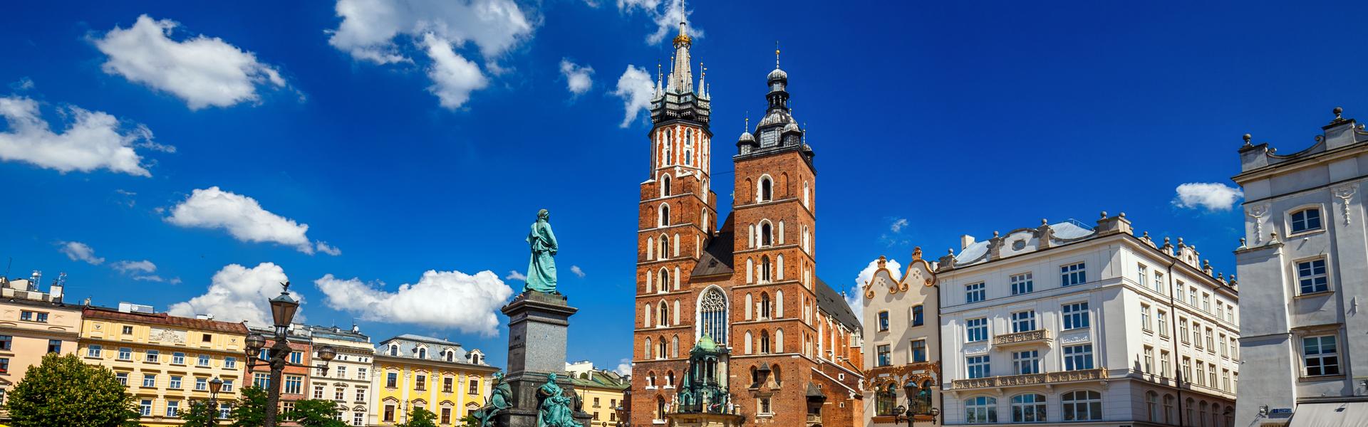 Bild: Kościół Mariacki – jeden z najwspanialszych zabytków Krakowa i przykład sztuki gotyckiej. 800 lat historii