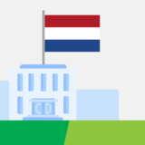 Budynek Konsulatu, Flaga Królestwa Niderlandów