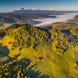 Image: Pieniny – raised from the bottom of the sea – and the beautiful Spiš region